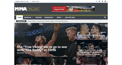 Desktop Screenshot of mmaplus.co.uk