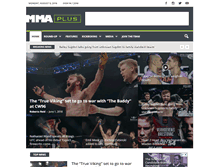 Tablet Screenshot of mmaplus.co.uk